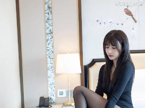 【色图】身高173的标致上海长腿美少女黑丝诱惑写真 - 萌奈子