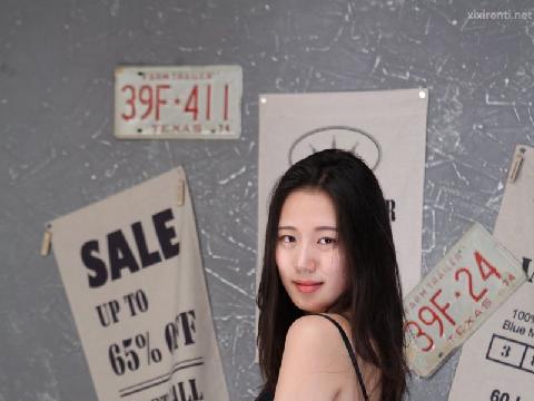 【色图】韩模辣妹大尺度丁字内裤露毛穴勾人写真 - 杨艺媛