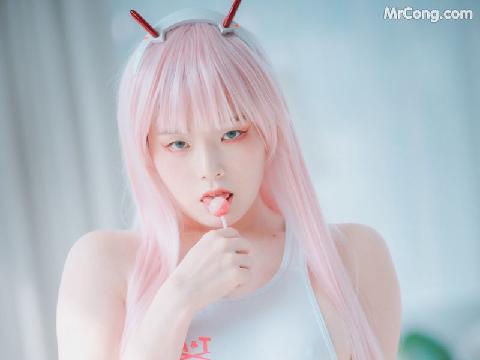 【色图】肉感迷人韩国美模化身妖艳小野猫不慎漏了逼 - 皮亚