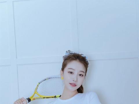 【色图】Espacia Korea  火辣勾人的韩国网球美少女大胆漏点写真 - Lee Snow