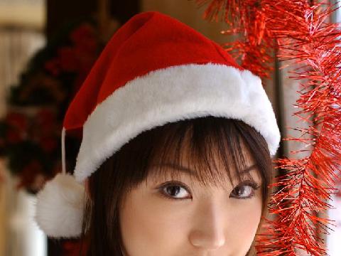 圣诞美女