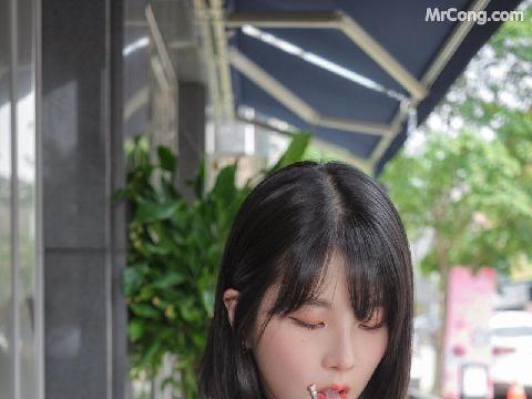 【色图】高挑韩国年轻少女的白嫩修长美体真令人神往 - 张珠