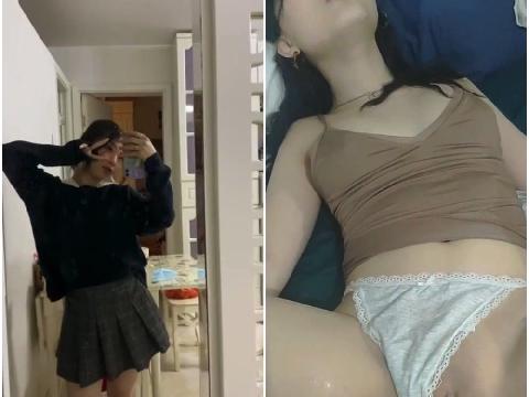 【视频】香港情侣自拍流出,调教中出无毛嫩逼