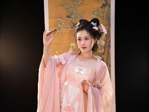 【色图】意境优美迷人的古风大尺度情色作品《霓裳入梦》- 桃暖酱