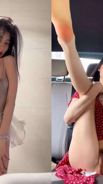 【视频】快手23W粉极品女神线下约会榜一大哥，情趣女仆跪舔，打桩后入69娇小身材爆肏到起飞，过瘾